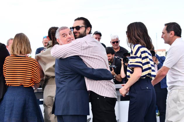 79th Cannes International Film Festival Photocall du film La Vénus Electrique 79th Cannes International Film Festival LA VENUS ELECTRIQUE photocall Pierre Salvadori, Pio Marmaï pose during La Vénus Electrique The Electric Kiss photocall at the 79th annual Cannes Film Festival at Palais des Festivals Thomas Bohlen Starface 2026 05 12 455951 2026 05 13 Cannes France  Copyright: xThomasxBohlenx STAR_455951_070