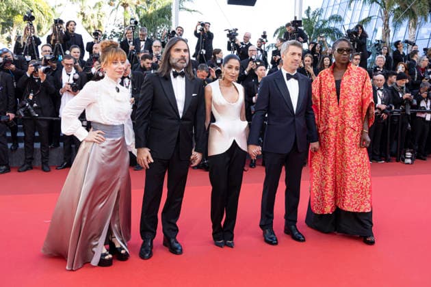 La vie d une Femme (A women s life) Screening at the 79th Cannes Film Festival Un Certain Regard Jury Members Angele Diabang, Thomas Cailley, Un Certain Regard Jury President LeÃ¯la Bekhti, Jury Members Khaled Mouzanar and Laura Samani attend the La Vie D Une Femme screening during the 79th annual Cannes Film Festival at Palais des Festivals on May 13, 2026 in Cannes, France.  Copyright: x Chassery+Courdjix