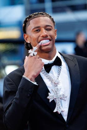 Diamant Blazi Montée des marches du film Labandon lors du 79ème Festival International du Film de Cannes, le 13 mai 2026 Jacovides Moreau Bestimage Red carpet for Forsaken at the 79th Cannes International Film Festival on May 13, 2026 Cannes France  Copyright: xJACOVIDES-MOREAUx xBESTIMAGExJACOVIDES-MOREAUx xBESTIMAGEx