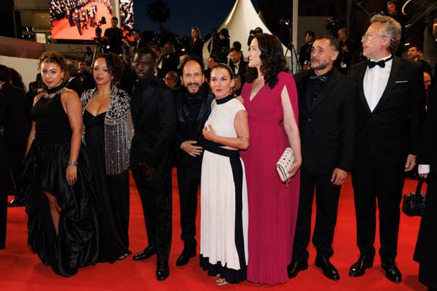 Sandy Lewis Godefroy, guest, Diamadoua Sissoko, guest, Mickaëlle Paty soeur de Samuel Paty , guest, Nedjim Bouizzoul, guest, François Kraus Montée des marches du film Labandon lors du 79ème Festival International du Film de Cannes, le 13 mai 2026 Jacovides Moreau Bestimage Red carpet for Forsaken at the 79th Cannes International Film Festival on May 13, 2026 Cannes France Copyright: xJACOVIDES-MOREAUx xBESTIMAGExJACOVIDES-MOREAUx xBESTIMAGEx