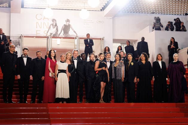 Vincent Garenq, Antoine Reinartz, Nedjim Bouizzoul, guest, Mickaëlle Paty sister of Samuel Paty , Emmanuelle Bercot, François Kraus, Diamadoua Sissoko, guest, Emma Boumali, Azize Kabouche, Sandy Lewis Godefroy, guest, Mounira Barbouch, Ahlam Slama, Brigitte Maccioni, Delphine Ernotte Montée des marches du film Labandon lors du 79ème Festival International du Film de Cannes, le 13 mai 2026 Jacovides Moreau Bestimage Red carpet for Forsaken at the 79th Cannes International Film Festival on May 13, 2026 Cannes France Copyright: xJACOVIDES-MOREAUx xBESTIMAGExJACOVIDES-MOREAUx xBESTIMAGEx