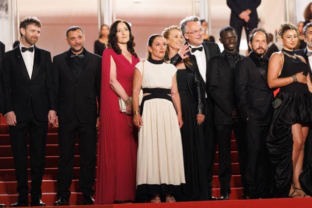 Antoine Reinartz, Nedjim Bouizzoul, guest, Mickaëlle Paty soeur de Samuel Paty , Emmanuelle Bercot, François Kraus, Diamadoua Sissoko, guest, Emma Boumali Montée des marches du film Labandon lors du 79ème Festival International du Film de Cannes, le 13 mai 2026 Jacovides Moreau Bestimage Red carpet for Forsaken at the 79th Cannes International Film Festival on May 13, 2026 Cannes France  Copyright: xJACOVIDES-MOREAUx xBESTIMAGExJACOVIDES-MOREAUx xBESTIMAGEx