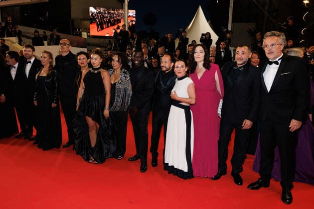 Azize Kabouche, Emmanuelle Bercot, Vincent Garenq, Antoine Reinartz, Mounira Barbouch, Sandy Lewis Godefroy, guest, Diamadoua Sissoko, guest, Mickaëlle Paty sister of Samuel Paty , guest, Nedjim Bouizzoul, guest, François Kraus Montée des marches du film Labandon lors du 79ème Festival International du Film de Cannes, le 13 mai 2026 Jacovides Moreau Bestimage Red carpet for Forsaken at the 79th Cannes International Film Festival on May 13, 2026 Cannes France  Copyright: xJACOVIDES-MOREAUx xBESTIMAGExJACOVIDES-MOREAUx xBESTIMAGEx