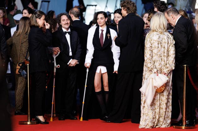 Bérenger Thouin, Souheila Yacoub Montée des marches du film Labandon lors du 79ème Festival International du Film de Cannes, le 13 mai 2026 Jacovides Moreau Bestimage Red carpet for Forsaken at the 79th Cannes International Film Festival on May 13, 2026 Cannes France  Copyright: xJACOVIDES-MOREAUx xBESTIMAGExJACOVIDES-MOREAUx xBESTIMAGEx