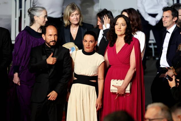 Mickaëlle Paty, sister of Samuel Paty Montée des marches du film Labandon lors du 79ème Festival International du Film de Cannes, le 13 mai 2026 Jacovides Moreau Bestimage Red carpet for Forsaken at the 79th Cannes International Film Festival on May 13, 2026 Cannes France  Copyright: xJACOVIDES-MOREAUx xBESTIMAGExJACOVIDES-MOREAUx xBESTIMAGEx