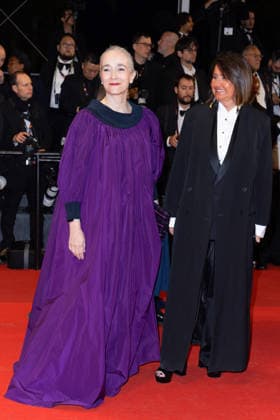 Delphine Ernotte, Brigitte Maccioni Montée des marches du film Labandon lors du 79ème Festival International du Film de Cannes, le 13 mai 2026 Olivier Borde Bestimage Red carpet for Forsaken at the 79th Cannes International Film Festival on May 13, 2026 unknown  Copyright: xAGENCEx xBESTIMAGExAGENCEx xBESTIMAGEx