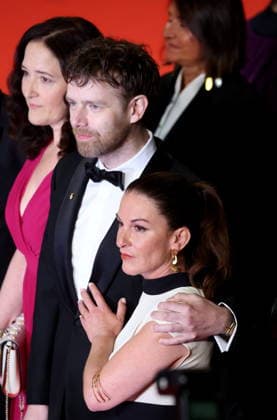 Guest, Antoine Reinartz, Mickaëlle Paty Soeur de Samuel Paty Montée des marches du film Labandon lors du 79ème Festival International du Film de Cannes, le 13 mai 2026 Jacovides Moreau Bestimage Red carpet for Forsaken at the 79th Cannes International Film Festival on May 13, 2026 Cannes France  Copyright: xJACOVIDES-MOREAUx xBESTIMAGExJACOVIDES-MOREAUx xBESTIMAGEx