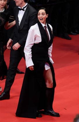 Souheila Yacoub Montée des marches du film Labandon lors du 79ème Festival International du Film de Cannes, le 13 mai 2026 Jacovides Moreau Bestimage Red carpet for Forsaken at the 79th Cannes International Film Festival on May 13, 2026 Cannes France  Copyright: xJACOVIDES-MOREAUx xBESTIMAGExJACOVIDES-MOREAUx xBESTIMAGEx