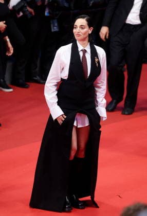 Souheila Yacoub Montée des marches du film Labandon lors du 79ème Festival International du Film de Cannes, le 13 mai 2026 Jacovides Moreau Bestimage Red carpet for Forsaken at the 79th Cannes International Film Festival on May 13, 2026 Cannes France  Copyright: xJACOVIDES-MOREAUx xBESTIMAGExJACOVIDES-MOREAUx xBESTIMAGEx