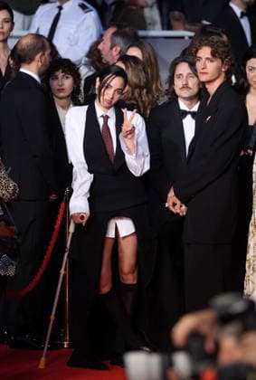 Souheila Yacoub, Bérenger Thouin, Vassili Schneider Montée des marches du film Labandon lors du 79ème Festival International du Film de Cannes, le 13 mai 2026 Jacovides Moreau Bestimage Red carpet for Forsaken at the 79th Cannes International Film Festival on May 13, 2026 Cannes France  Copyright: xJACOVIDES-MOREAUx xBESTIMAGExJACOVIDES-MOREAUx xBESTIMAGEx