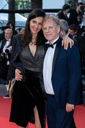 Cannes La vie d une femme Screening NG Guest and Charles Berling leaving the ‘La vie d’une femme (A women’s life)’ Screening and Red Carpet at Palais Des Festivals in Cannes, France on May 13 2026 as part of the 79th Cannes Film Festival. Photo by Nicolas Genin ABACAPRESS.COM Cannes France  Copyright: xGeninxNicolas ABACAx