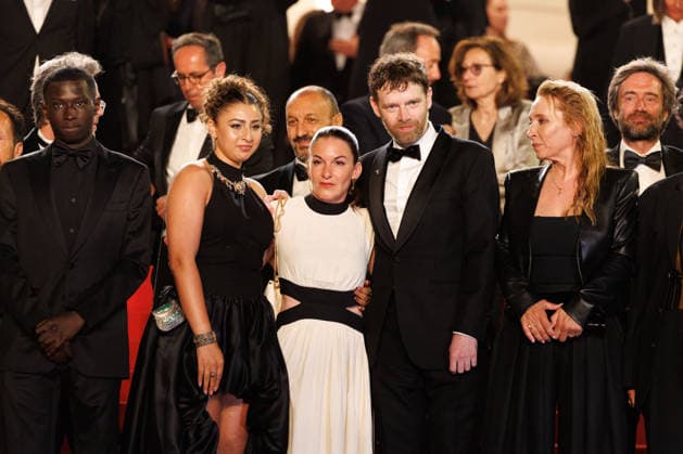 Diamadoua Sissoko, Emma Boumali, Mickaëlle Paty sister of Samuel Paty , Antoine Reinartz, Emmanuelle Bercot Descente des marches du film Labandon lors du 79ème Festival International du Film de Cannes, le 13 mai 2026 Jacovides Moreau Bestimage People leaving the red carpet for Forsaken at the 79th Cannes International Film Festival on May 13, 2026 Cannes France  Copyright: xJACOVIDES-MOREAUx xBESTIMAGExJACOVIDES-MOREAUx xBESTIMAGEx