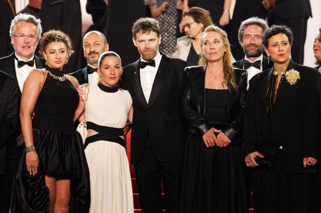 François Kraus, Emma Boumali, Mickaëlle Paty sister of Samuel Paty , Antoine Reinartz, Emmanuelle Bercot, Mounira Barbouch Descente des marches du film Labandon lors du 79ème Festival International du Film de Cannes, le 13 mai 2026 Jacovides Moreau Bestimage People leaving the red carpet for Forsaken at the 79th Cannes International Film Festival on May 13, 2026 Cannes France  Copyright: xJACOVIDES-MOREAUx xBESTIMAGExJACOVIDES-MOREAUx xBESTIMAGEx
