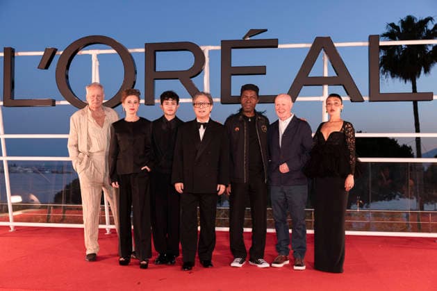 Cannes L Oréal Paris - Women of Worth Dinner MP Cannes, France- May 13: Stellan Skarsgard, Isaach de Bankolé, Diego Céspedes, Park Chan-wook, Laura Wandel, Paul Laverty, Ruth Negga attend the L Oréal Paris - Women of Worth Dinner held at Hotel Martinez during 79th Festival of Cannes, on May 13, 2026 in Cannes, France. Photo by Marco Piovanotto ABACAPRESS:COM Cannes France Copyright: xPiovanottoxMarco ABACAx