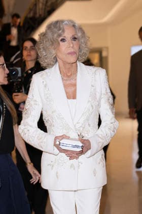 Cannes L Oréal Paris - Women of Worth Dinner MP Cannes, France- May 13: Jane Fonda attends the L Oréal Paris - Women of Worth Dinner held at Hotel Martinez during 79th Festival of Cannes, on May 13, 2026 in Cannes, France. Photo by Marco Piovanotto ABACAPRESS:COM Cannes France  Copyright: xPiovanottoxMarco ABACAx