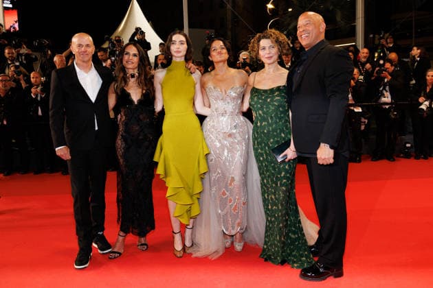 Neal H Moritz, Jordana Brewster, Meadow Walker, Michelle Rodriguez, Donna Langley, president of Universal Pictures, Vin Diesel Montée des marches du film The Fast and the Furious lors du 79ème Festival International du Film de Cannes, le 13 mai 2026 Jacovides Moreau Bestimage Red carpet for The Fast and the Furious at the 79th Cannes International Film Festival on May 13, 2026 Cannes France  Copyright: xJACOVIDES-MOREAUx xBESTIMAGExJACOVIDES-MOREAUx xBESTIMAGEx