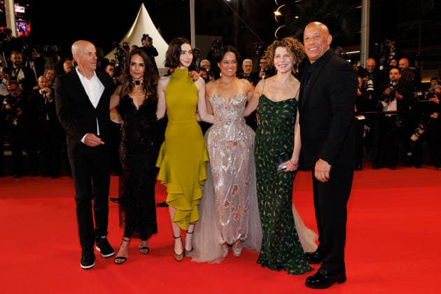 Neal H Moritz, Jordana Brewster, Meadow Walker, Michelle Rodriguez, Donna Langley, president of Universal Pictures, Vin Diesel Montée des marches du film The Fast and the Furious lors du 79ème Festival International du Film de Cannes, le 13 mai 2026 Jacovides Moreau Bestimage Red carpet for The Fast and the Furious at the 79th Cannes International Film Festival on May 13, 2026 Cannes France  Copyright: xJACOVIDES-MOREAUx xBESTIMAGExJACOVIDES-MOREAUx xBESTIMAGEx