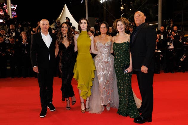 Neal H Moritz, Jordana Brewster, Meadow Walker, Michelle Rodriguez, Donna Langley, president of Universal Pictures, Vin Diesel Montée des marches du film The Fast and the Furious lors du 79ème Festival International du Film de Cannes, le 13 mai 2026 Jacovides Moreau Bestimage Red carpet for The Fast and the Furious at the 79th Cannes International Film Festival on May 13, 2026 Cannes France  Copyright: xJACOVIDES-MOREAUx xBESTIMAGExJACOVIDES-MOREAUx xBESTIMAGEx