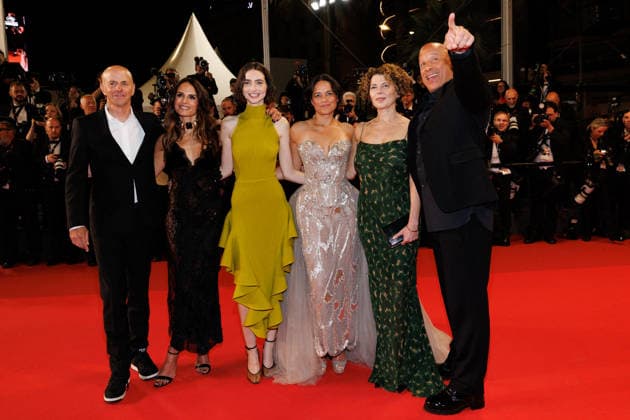 Neal H Moritz, Jordana Brewster, Meadow Walker, Michelle Rodriguez, Donna Langley, president of Universal Pictures, Vin Diesel Montée des marches du film The Fast and the Furious lors du 79ème Festival International du Film de Cannes, le 13 mai 2026 Jacovides Moreau Bestimage Red carpet for The Fast and the Furious at the 79th Cannes International Film Festival on May 13, 2026 Cannes France  Copyright: xJACOVIDES-MOREAUx xBESTIMAGExJACOVIDES-MOREAUx xBESTIMAGEx