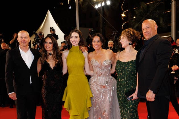 Neal H Moritz, Jordana Brewster, Meadow Walker, Michelle Rodriguez, Donna Langley, president of Universal Pictures, Vin Diesel Montée des marches du film The Fast and the Furious lors du 79ème Festival International du Film de Cannes, le 13 mai 2026 Jacovides Moreau Bestimage Red carpet for The Fast and the Furious at the 79th Cannes International Film Festival on May 13, 2026 Cannes France  Copyright: xJACOVIDES-MOREAUx xBESTIMAGExJACOVIDES-MOREAUx xBESTIMAGEx