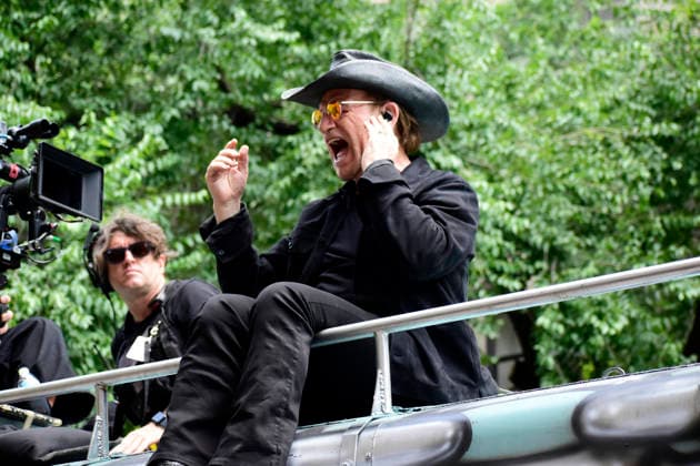 May 13, 2026, Mexico City, Ciudad de Mexico, Mexico: Bono lead of the Irish band U2, at the filming set for the upcoming music video Street of Dreams in Mexico City Downtown. on May 13, 2026 in Mexico City, Mexico. Mexico City Mexico - ZUMAe321 20260513_zea_e321_023 Copyright: xLuisxBarronx