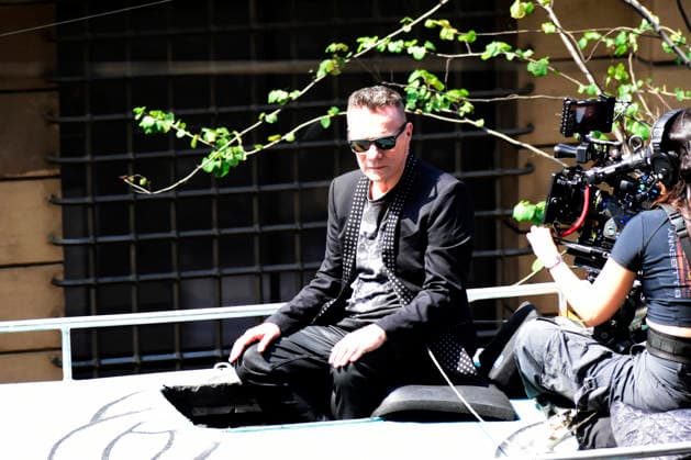 May 13, 2026, Mexico City, Ciudad de Mexico, Mexico: Larry Mullen, member of the Irish band U2, at the filming set for the upcoming music video Street of Dreams in Mexico City Downtown. on May 13, 2026 in Mexico City, Mexico. Mexico City Mexico - ZUMAe321 20260513_zea_e321_027 Copyright: xLuisxBarronx