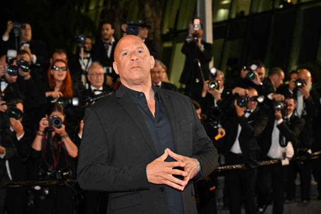 Cannes Fast And Furious Screening JR Vin DIesel attending the screening of the movie Fast And Furious the 79th Cannes Film Festival in Cannes, France on May 13, 2026. Photo by Julien Reynaud APS-Medias ABACAPRESS.COM Cannes France  Copyright: xReynaudxJulien APS-Medias ABACAx