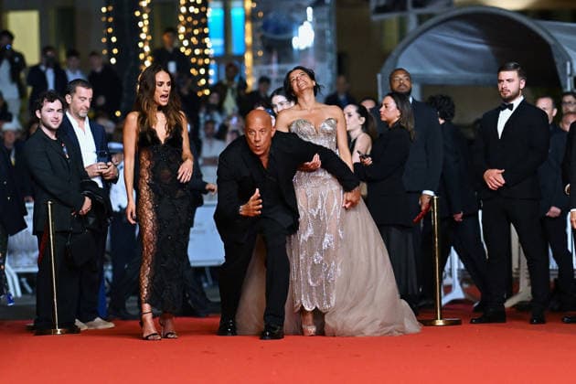 Cannes Fast And Furious Cannes Classics Red Carpet. FC Vin Diesel, Jordana Brewster, Michelle Rodriguez, Meadow Walker and Neal Moritz attending the Cannes Classics screening of The Fast and the Furious during the 79th Cannes Film Festival in Cannes, France on May 13, 2026. Photo by Franck Castel ABACAPRESS.COM Cannes  Copyright: xCastelxFranck ABACAx