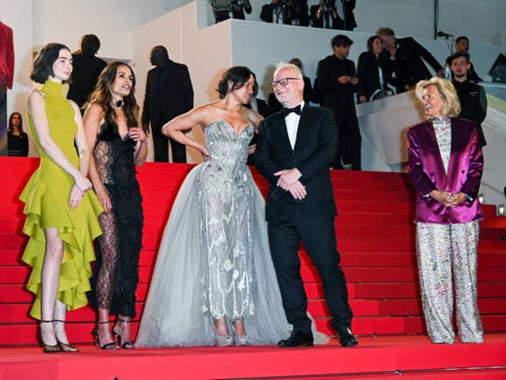 IPA84659618 - Cannes, 79th Cannes Film Festival 2026, evening 1 - red carpet of The Fast And The Furious - Pictured: Meadow Walker, Jordana Brewster, Thierry Fremaux, Michelle Rodriguez and Iris Knobloch  Copyright: xManuelexMangiarottix xPoolxPhotoxEventsx07x 84659618