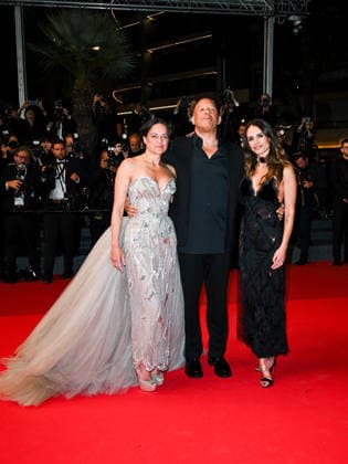 IPA84659133 - Cannes, 79th Cannes Film Festival 2026, evening 1 - red carpet of The Fast And The Furious - Pictured: Jordana Brewster, Vin Diesel and Michelle Rodriguez  Copyright: xManuelexMangiarottix xPoolxPhotoxEventsx07x 84659133