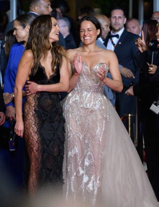 Fast and The Furious Screening at 79th Festival de Cannes - Cannes, France CANNES, FRANCE. May 14, 2026: Jordana Brewster & Michelle Rodriguez at the special screening for The Fast and The Furious at the 79th Festival de Cannes. Picture: Paul Smith Featureflash Cannes France  Copyright: xPaulxSmithx xFeatureflashx