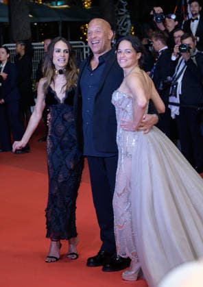 Fast and The Furious Screening at 79th Festival de Cannes - Cannes, France CANNES, FRANCE. May 14, 2026: Jordana Brewster, Vin Diesel & Michelle Rodriguez at the special screening for The Fast and The Furious at the 79th Festival de Cannes. Picture: Paul Smith Featureflash Cannes France  Copyright: xPaulxSmithx xFeatureflashx