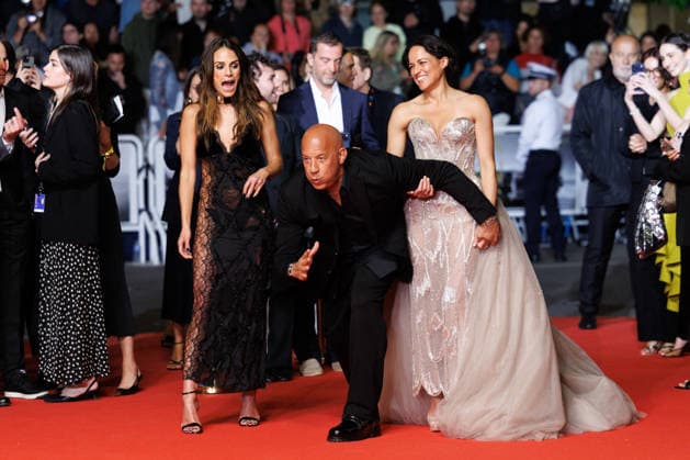 Jordana Brewster, Vin Diesel, Michelle Rodriguez Montée des marches du film The Fast and the Furious lors du 79ème Festival International du Film de Cannes, le 13 mai 2026 Jacovides Moreau Bestimage Red carpet for The Fast and the Furious at the 79th Cannes International Film Festival on May 13, 2026 Cannes France  Copyright: xJACOVIDES-MOREAUx xBESTIMAGExJACOVIDES-MOREAUx xBESTIMAGEx