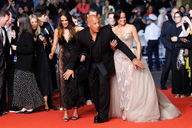Jordana Brewster, Vin Diesel, Michelle Rodriguez Montée des marches du film The Fast and the Furious lors du 79ème Festival International du Film de Cannes, le 13 mai 2026 Jacovides Moreau Bestimage Red carpet for The Fast and the Furious at the 79th Cannes International Film Festival on May 13, 2026 Cannes France  Copyright: xJACOVIDES-MOREAUx xBESTIMAGExJACOVIDES-MOREAUx xBESTIMAGEx