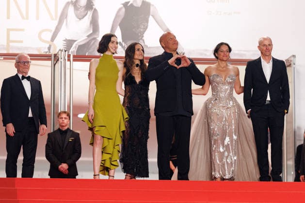 Meadow Walker, Jordana Brewster, Vin Diesel, Michelle Rodriguez, Neal H Moritz Montée des marches du film The Fast and the Furious lors du 79ème Festival International du Film de Cannes, le 13 mai 2026 Jacovides Moreau Bestimage Red carpet for The Fast and the Furious at the 79th Cannes International Film Festival on May 13, 2026 Cannes France  Copyright: xJACOVIDES-MOREAUx xBESTIMAGExJACOVIDES-MOREAUx xBESTIMAGEx