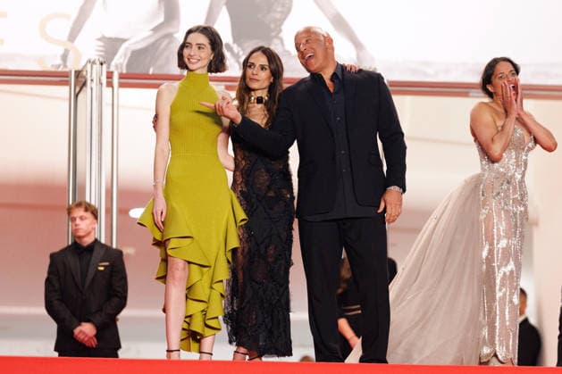Meadow Walker, Jordana Brewster, Vin Diesel, Michelle Rodriguez Montée des marches du film The Fast and the Furious lors du 79ème Festival International du Film de Cannes, le 13 mai 2026 Jacovides Moreau Bestimage Red carpet for The Fast and the Furious at the 79th Cannes International Film Festival on May 13, 2026 Cannes France  Copyright: xJACOVIDES-MOREAUx xBESTIMAGExJACOVIDES-MOREAUx xBESTIMAGEx