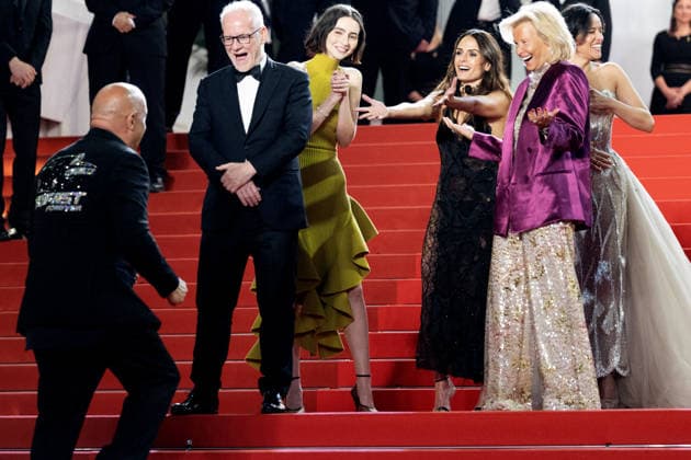 Vin Diesel, Thierry Frémaux, Meadow Walker, Jordana Brewster, Iris Knobloch, Michelle Rodriguez Montée des marches du film The Fast and the Furious lors du 79ème Festival International du Film de Cannes, le 13 mai 2026 Olivier Borde Bestimage Red carpet for The Fast and the Furious at the 79th Cannes International Film Festival on May 13, 2026 Cannes France  Copyright: xOLIVIERxBORDEx xBESTIMAGExOLIVIERxBORDEx xBESTIMAGEx