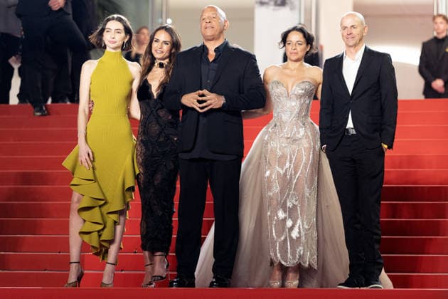 Meadow Walker, Jordana Brewster, Vin Diesel, Michelle Rodriguez, Neal H Moritz Montée des marches du film The Fast and the Furious lors du 79ème Festival International du Film de Cannes, le 13 mai 2026 Olivier Borde Bestimage Red carpet for The Fast and the Furious at the 79th Cannes International Film Festival on May 13, 2026 Cannes France  Copyright: xOLIVIERxBORDEx xBESTIMAGExOLIVIERxBORDEx xBESTIMAGEx