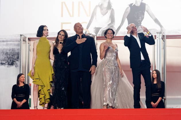Meadow Walker, Jordana Brewster, Vin Diesel, Michelle Rodriguez, Neal H Moritz Montée des marches du film The Fast and the Furious lors du 79ème Festival International du Film de Cannes, le 13 mai 2026 Olivier Borde Bestimage Red carpet for The Fast and the Furious at the 79th Cannes International Film Festival on May 13, 2026 Cannes France  Copyright: xOLIVIERxBORDEx xBESTIMAGExOLIVIERxBORDEx xBESTIMAGEx