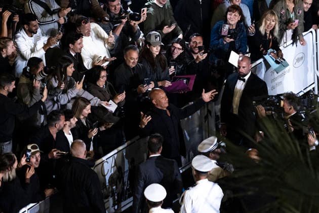 Vin Diesel Montée des marches du film The Fast and the Furious lors du 79ème Festival International du Film de Cannes, le 13 mai 2026 Camilla Canalini Bestimage Red carpet for The Fast and the Furious at the 79th Cannes International Film Festival on May 13, 2026 Cannes France  Copyright: xCamillaxCanalinix xBestimagexCamillaxCanalinix xBestimagex