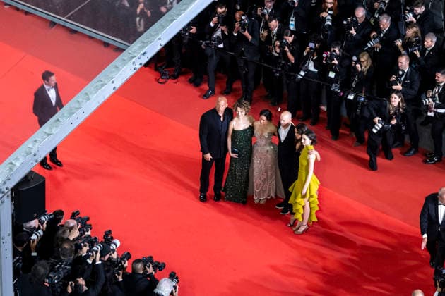 Vin Diesel, Dame Donna Langley, Michelle Rodriguez, Neal H Moritz, Jordana Brewster, Meadow Walker Montée des marches du film The Fast and the Furious lors du 79ème Festival International du Film de Cannes, le 13 mai 2026 Camilla Canalini Bestimage Red carpet for The Fast and the Furious at the 79th Cannes International Film Festival on May 13, 2026 Cannes France  Copyright: xCamillaxCanalinix xBestimagexCamillaxCanalinix xBestimagex