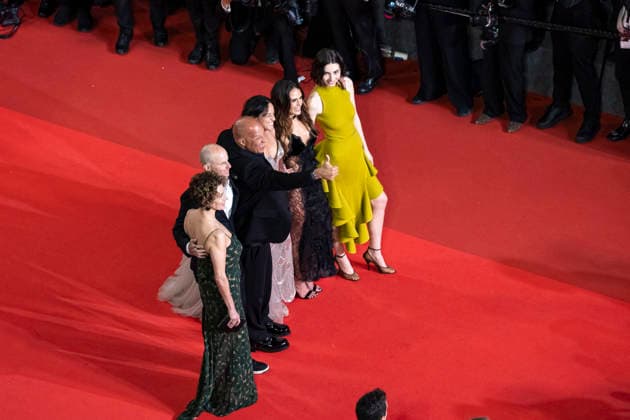 Dame Donna Langley, Neal H Moritz, Vin Diesel, Michelle Rodriguez, Jordana Brewster, Meadow Walker Montée des marches du film The Fast and the Furious lors du 79ème Festival International du Film de Cannes, le 13 mai 2026 Camilla Canalini Bestimage Red carpet for The Fast and the Furious at the 79th Cannes International Film Festival on May 13, 2026 Cannes France  Copyright: xCamillaxCanalinix xBestimagexCamillaxCanalinix xBestimagex