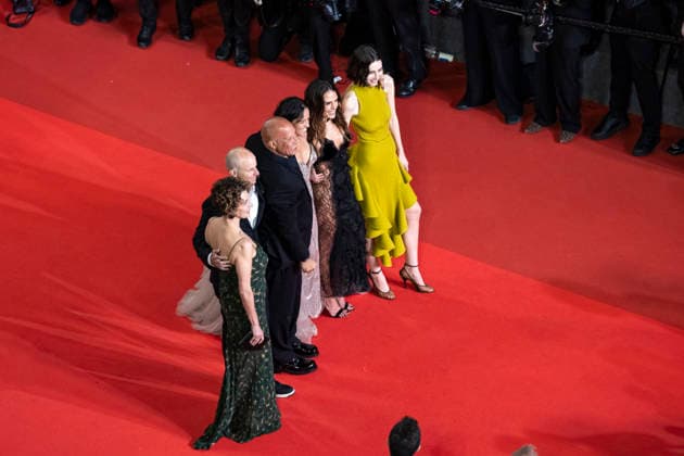 Dame Donna Langley, Neal H Moritz, Vin Diesel, Michelle Rodriguez, Jordana Brewster, Meadow Walker Montée des marches du film The Fast and the Furious lors du 79ème Festival International du Film de Cannes, le 13 mai 2026 Camilla Canalini Bestimage Red carpet for The Fast and the Furious at the 79th Cannes International Film Festival on May 13, 2026 Cannes France  Copyright: xCamillaxCanalinix xBestimagexCamillaxCanalinix xBestimagex