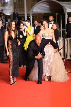 Cannes Fast And Furious Screening JD Jordana Brewster, Vin Diesel and Michelle Rodriguez attending the screening of the movie Fast And Furious the 79th Cannes Film Festival in Cannes, France on May 13, 2026. Photo by Jerome Domine ABACAPRESS.COM Cannes France  Copyright: xDominexJerome ABACAx