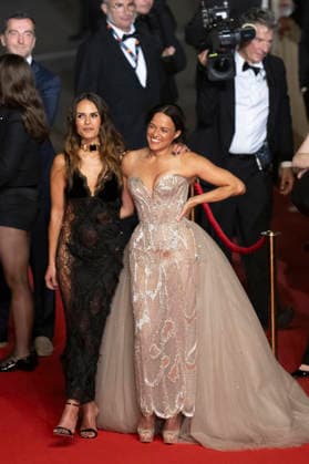 Cannes Fast And Furious Cannes Classics Red Carpet EB Jordana Brewster and Michelle Rodriguez arrives for the screening of the film The Fast and the Furious at the 79th edition of the Cannes Film Festival in Cannes, southern France on May 13, 2026. Photo by Eliot Blondet ABACAPRESS.COM Cannes France France  Copyright: xBlondetxEliot ABACAx