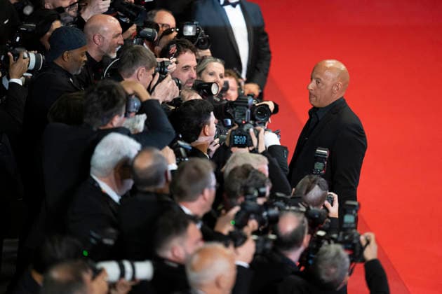 Cannes Fast And Furious Cannes Classics Red Carpet EB US actor Vin Diesel arrives for the screening of the film The Fast and the Furious at the 79th edition of the Cannes Film Festival in Cannes, southern France on May 13, 2026. Photo by Eliot Blondet ABACAPRESS.COM Cannes France France  Copyright: xBlondetxEliot ABACAx