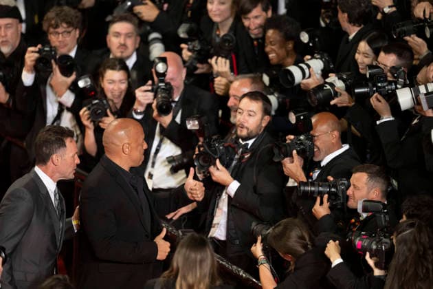 Cannes Fast And Furious Cannes Classics Red Carpet EB US actor Vin Diesel arrives for the screening of the film The Fast and the Furious at the 79th edition of the Cannes Film Festival in Cannes, southern France on May 13, 2026. Photo by Eliot Blondet ABACAPRESS.COM Cannes France France  Copyright: xBlondetxEliot ABACAx