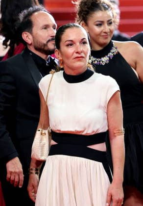 Mickaëlle Paty sister of Samuel Paty Descente des marches du film Labandon lors du 79ème Festival International du Film de Cannes, le 13 mai 2026 Jacovides Moreau Bestimage People leaving the red carpet for Forsaken at the 79th Cannes International Film Festival on May 13, 2026 Cannes France  Copyright: xJACOVIDES-MOREAUx xBESTIMAGExJACOVIDES-MOREAUx xBESTIMAGEx