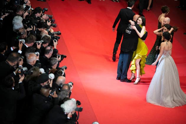 Cannes Fast And Furious Cannes Classics Red Carpet EB Dame Donna Langley, Neal H. Moritz, Vin Diesel, Michelle Rodriguez, Jordana Brewster and Meadow Walker arrive for the screening of the film The Fast and the Furious at the 79th edition of the Cannes Film Festival in Cannes, southern France on May 13, 2026. Photo by Eliot Blondet ABACAPRESS.COM Cannes France France  Copyright: xBlondetxEliot ABACAx