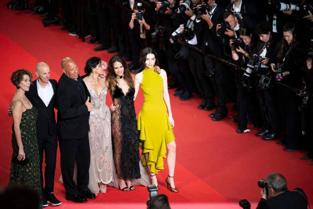 Cannes Fast And Furious Cannes Classics Red Carpet EB Dame Donna Langley, Neal H. Moritz, Vin Diesel, Michelle Rodriguez, Jordana Brewster and Meadow Walker arrive for the screening of the film The Fast and the Furious at the 79th edition of the Cannes Film Festival in Cannes, southern France on May 13, 2026. Photo by Eliot Blondet ABACAPRESS.COM Cannes France France  Copyright: xBlondetxEliot ABACAx